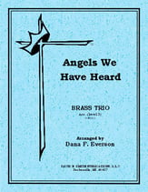 ANGELS WE HAVE HEARD BRASS TRIO cover